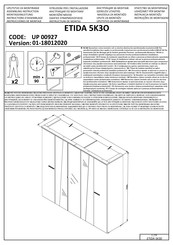 Forma Ideale ETIDA 5K3O Instrucciones De Montaje