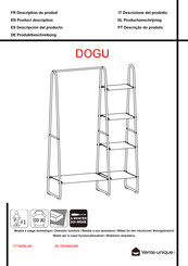 VENTE-UNIQUE DOGU 177392BLAN Manual De Instrucciones