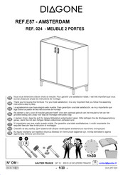 Diagone E57 AMSTERDAM Instrucciones De Montaje