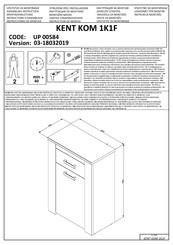 regal UP 00584 Instrucciones De Montaje