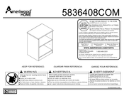 Ameriwood HOME 5836408COM Manual De Instrucciones