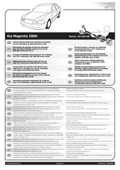 ECS Electronics KI-030-DB Instrucciones De Montaje