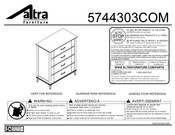 Altra Furniture 5744303COM Instrucciones De Montaje