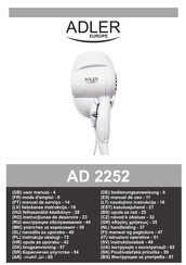 Adler europe AD 2252 Manual De Instrucciones