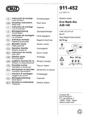 CRUZ 911-452 Instrucciones De Montaje