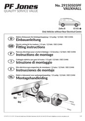 PF Jones 29150505PF Instrucciones De Montaje