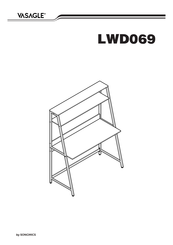 Songmics VASAGLE LWD069 Manual De Instrucciones