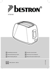 Bestron ATO978Z Manual Del Usuario