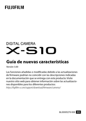 FujiFilm X-S10 Guía De Nuevas Características