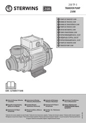 STERWINS 250 TP-3 Instrucciones De Montaje, Utilización Y Mantenimiento