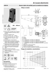 Leuze electronic LES 36/PB Instrucciones De Operación