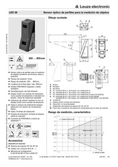 Leuze electronic 50111327 Instrucciones De Operación