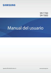 Samsung SM-T800 Manual Del Usuario