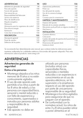 Smeg CVI329X3 Manual Del Usuario