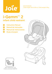 Joie i-Gemm 2 Manual De Instrucciones