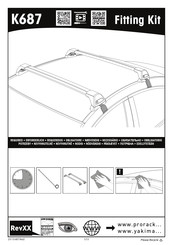 Yakima K687 Instrucciones De Montaje