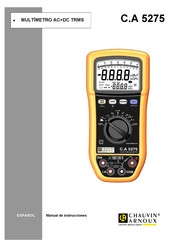 Chauvin Arnoux C.A 5275 Manual De Instrucciones