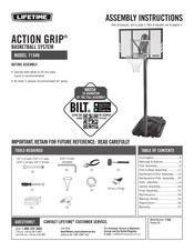 Lifetime ACTION GRIP 71546 Instrucciones De Ensamblaje