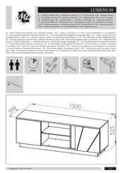 ML MEBLE LUMENS 09 Instrucciones De Montaje