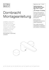 Dornbracht 20 713 720-FF 0010 Instrucciones De Montaje