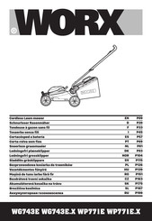 Worx WG743E.X Manual De Instrucciones