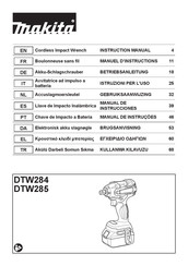 Makita DTW285 Manual De Instrucciones