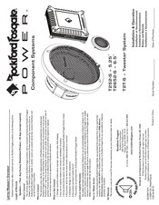 Rockford Fosgate POWER T252-S Instalación Y Funcionamiento