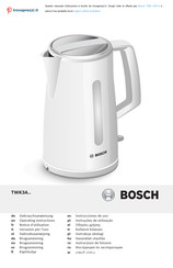 Bosch TWK3A014 Instrucciones De Uso