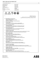 Abb VM19 Instrucciones De Montaje