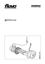 FLUVO NTG700 rondo Serie Manual De Instrucciones