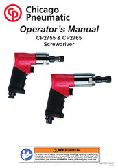 Chicago Pneumatic CP2755 Manual Del Operador