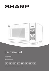 Sharp YC-PC322A Manual Del Usuario