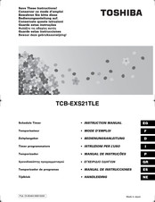 Toshiba TCB-EXS21TLE Manual De Instrucciones