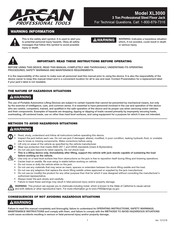 Arcan XL3000 Manual De Instrucciones