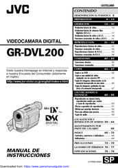 JVC GR-DVL200U Manual De Instrucciones