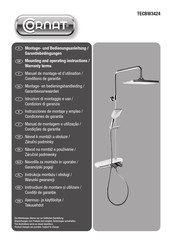 Cornat TECBW3424 Instrucciones De Montaje Y Empleo