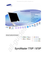 Samsung SyncMaster 770P Manual De Instrucciones