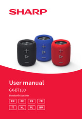 Sharp GX-BT180 Manual Del Usuario