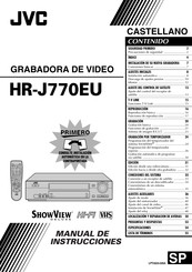 JVC HR-J770EU Manual De Instrucciones