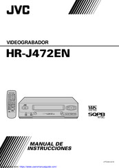 JVC HR-J472EN Manual De Instrucciones