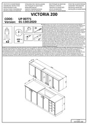 Forma Ideale VICTORIA 200 Instrucciones De Montaje