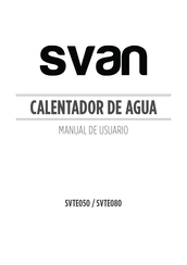 Svan SVTE050 Manual De Usuario