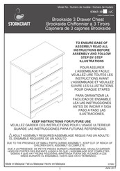 Storkcraft 03663-10-AC Instrucciones De Montaje