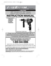 Black and Decker FireStorm FS6000FD-CA Manual De Instrucciones