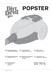 Dirt Devil POPSTER DD 7014 Manual De Instrucciones