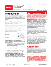 Toro Recycler 20017 Manual Del Operador