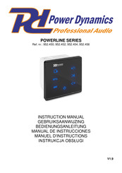 Power Dynamics POWERLINE A100B Manual De Instrucciones