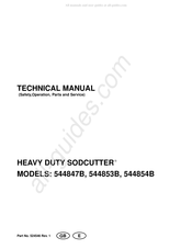 Textron SODCUTTER 544847B Manual Tecnico