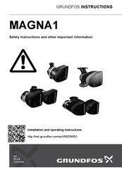 Grundfos MAGNA1 Serie Instrucciones De Seguridad