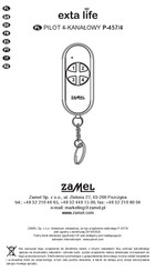 Zamel exta life P-457/4 Manual De Instrucciones